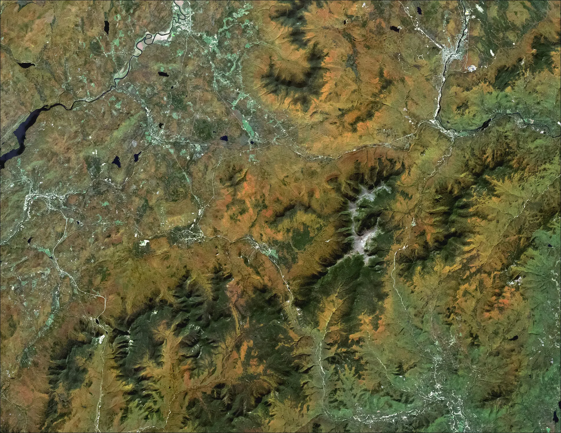 GIS map landscape